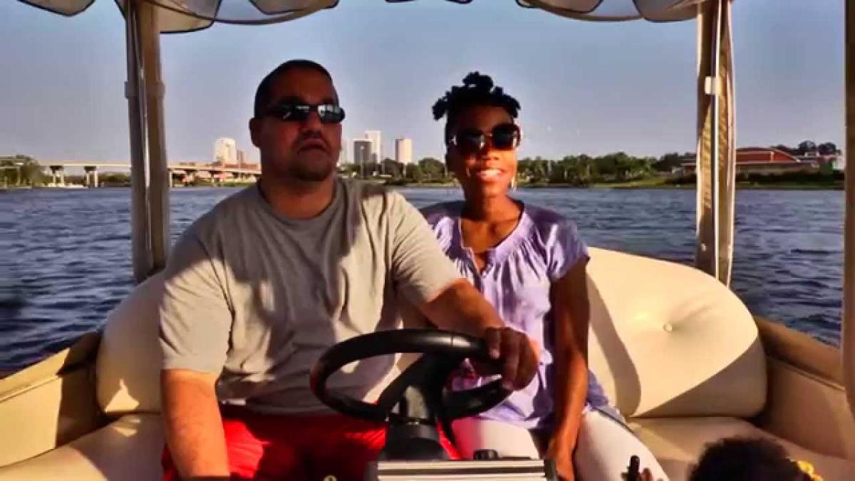 Electric Boats in Downtown Tampa