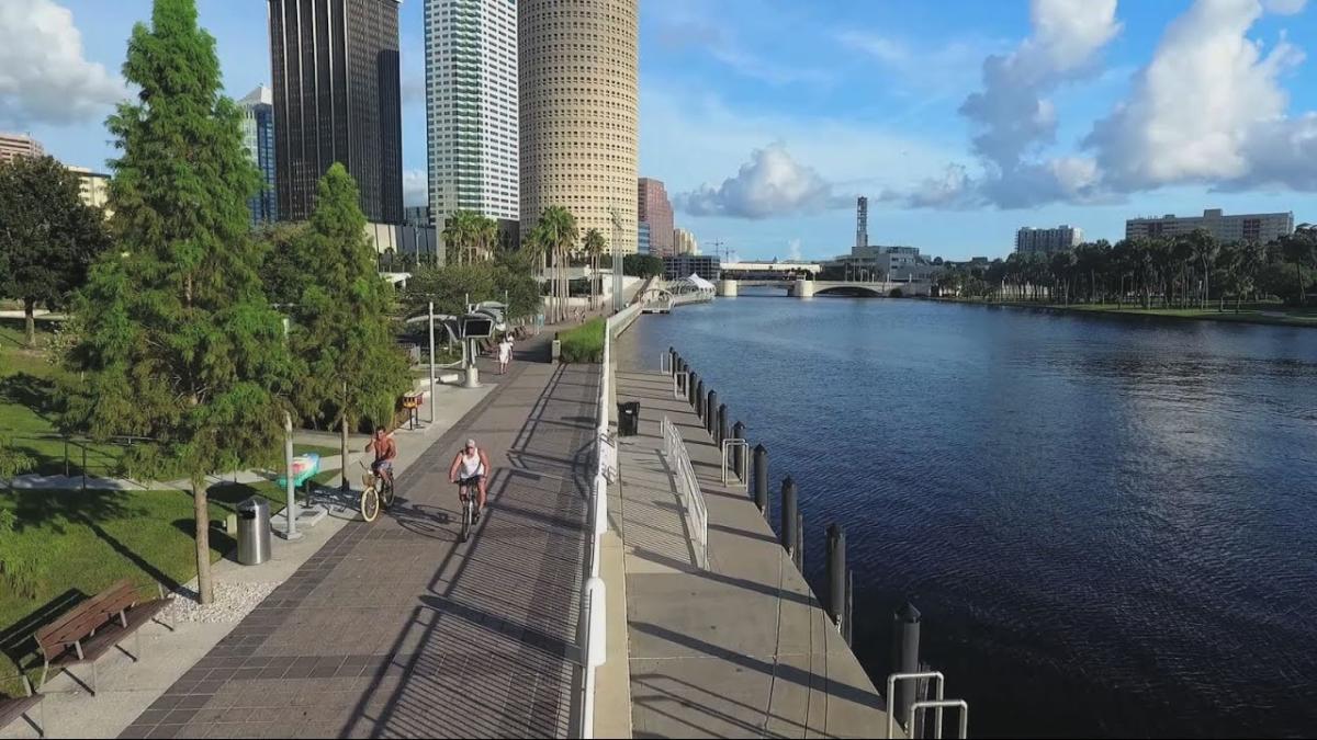 Hillsborough River Strolling along the Tampa Riverwalk