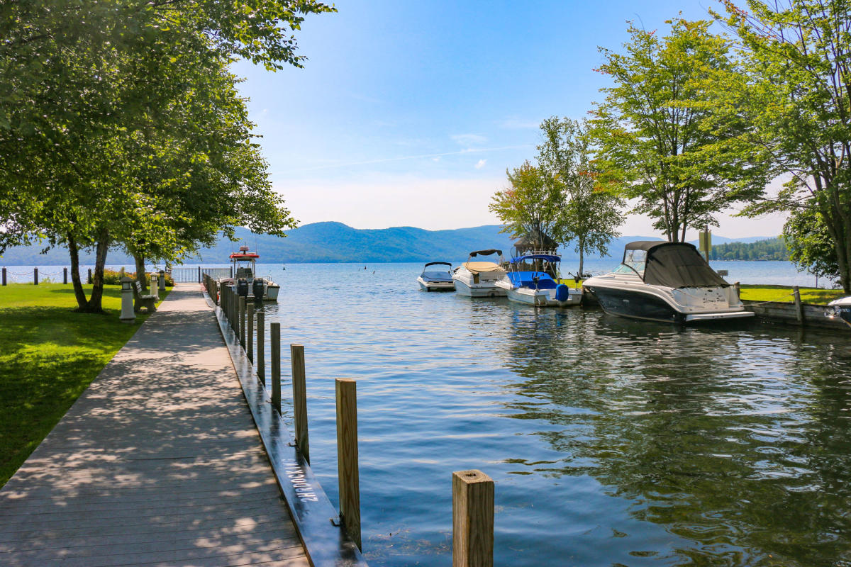 Boat Launches Visit Lake