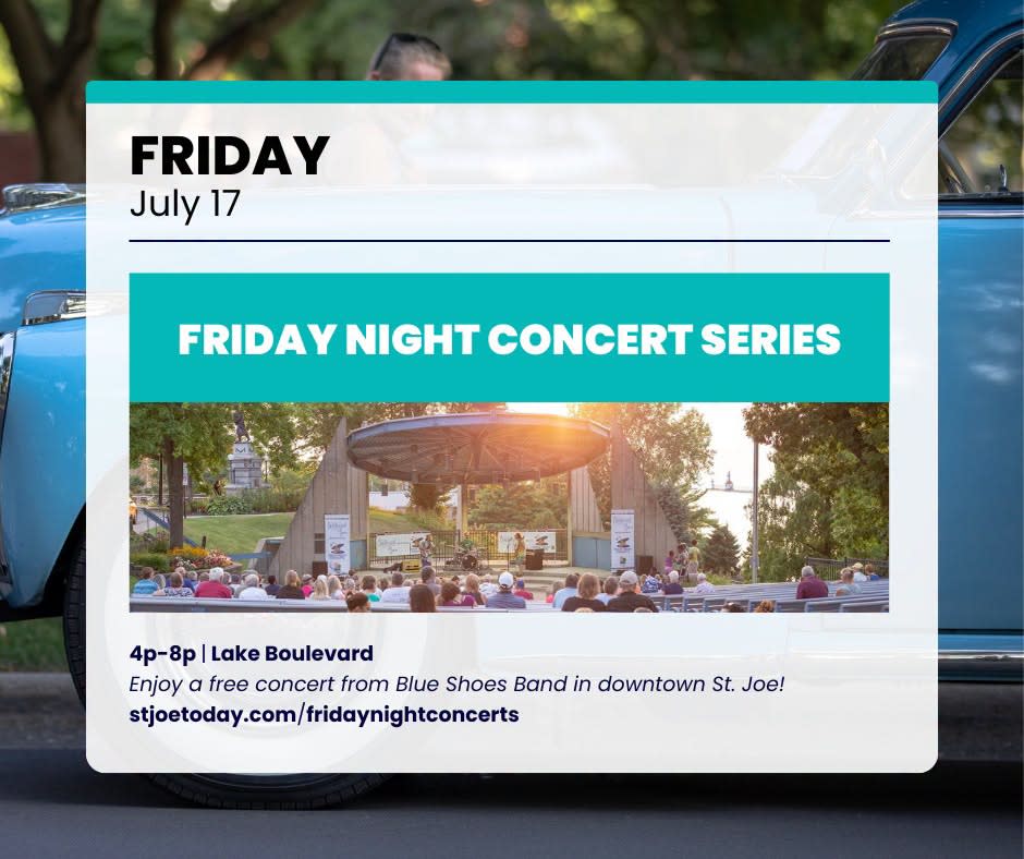 Free Wednesday & Friday Concerts This Summer in Downtown St Joe | West ...