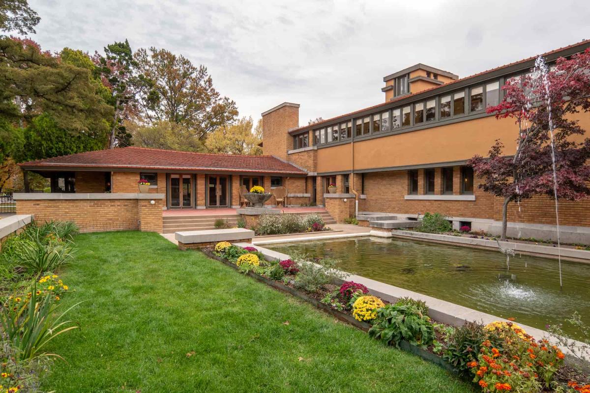 Tour the Frank Lloyd Wright Allen House in Wichita Kansas
