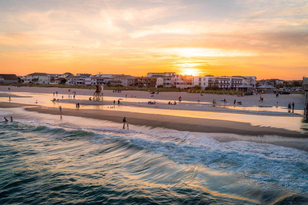 Wrightsville Beach At Wilmington Beaches NC Makes For An 
