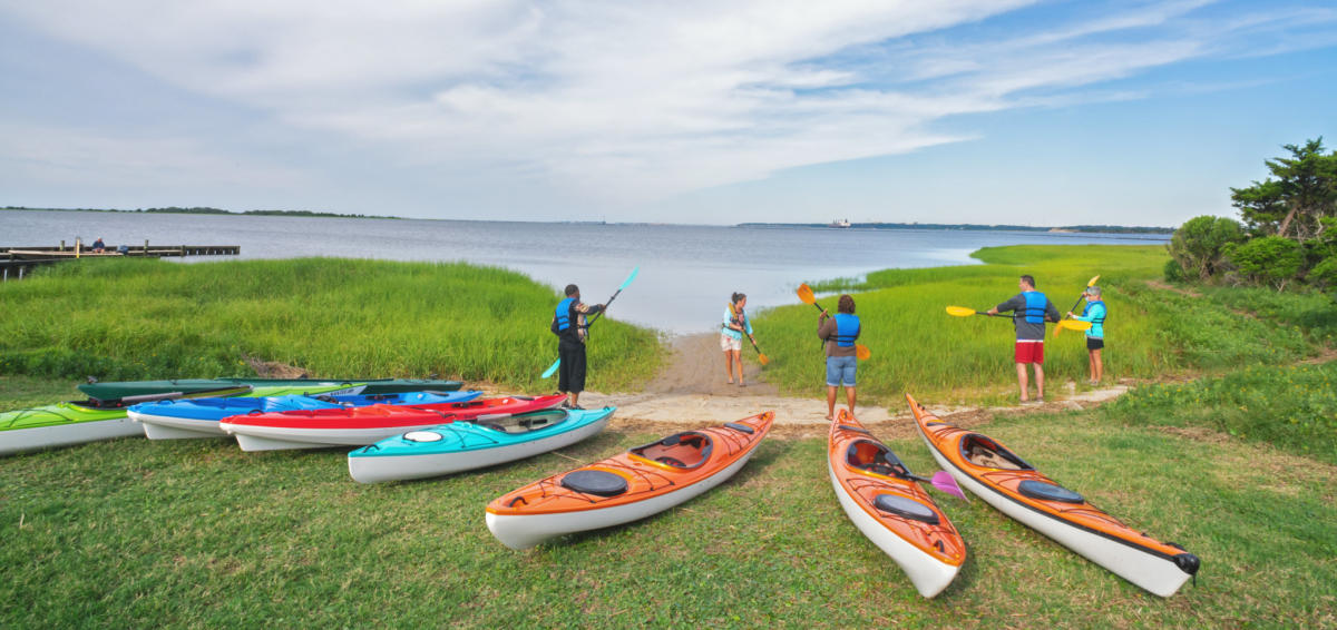 Things To Do at Kure Beach in Spring Aquarium, Kayaking & Food