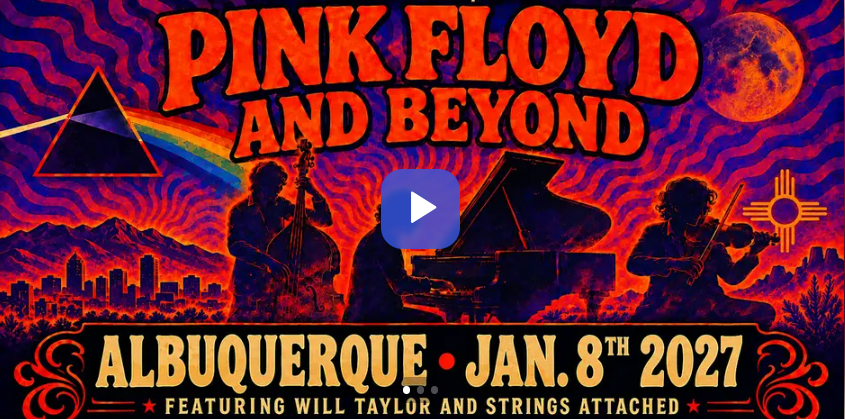 Will Taylor Performs Pink Floyd Concert in the Dark in Albuquerque