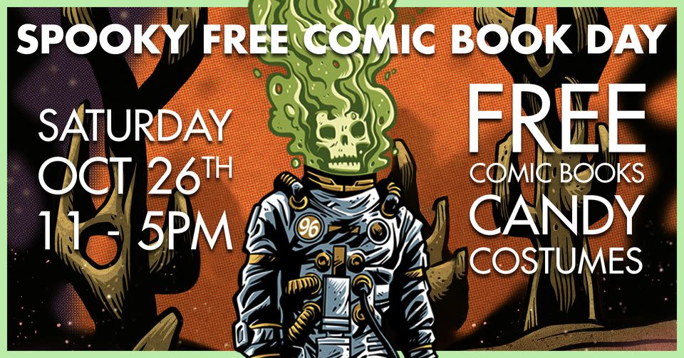 SPOOKY FREE COMIC BOOK DAY 2024 ANN ARBOR