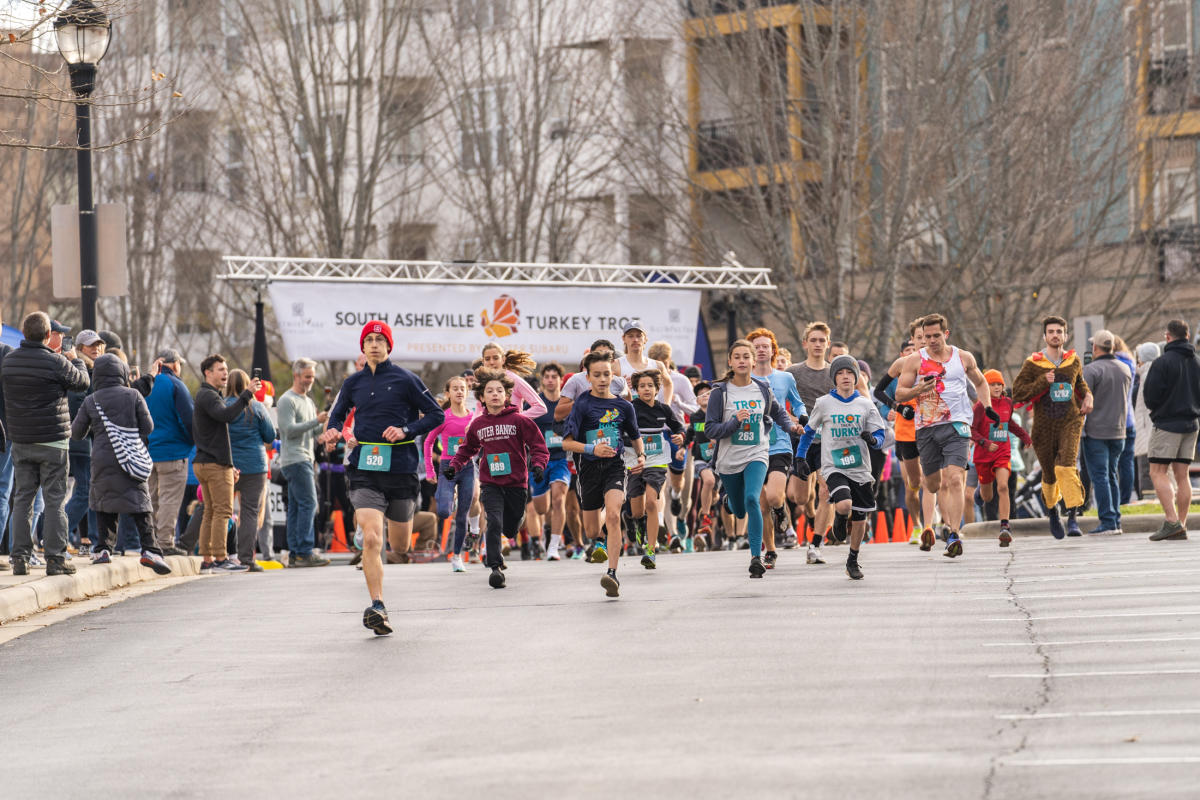 South Asheville Turkey Trot 5K p/b Hunter Subaru Asheville, NC's