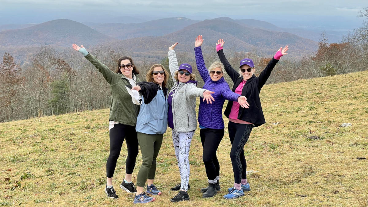 Mountaintop Yoga Hike Asheville, NC's Official Travel Site
