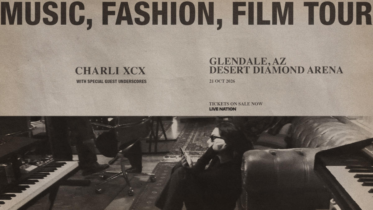 Charli xcx at Desert Diamond Arena in Phoenix, AZ