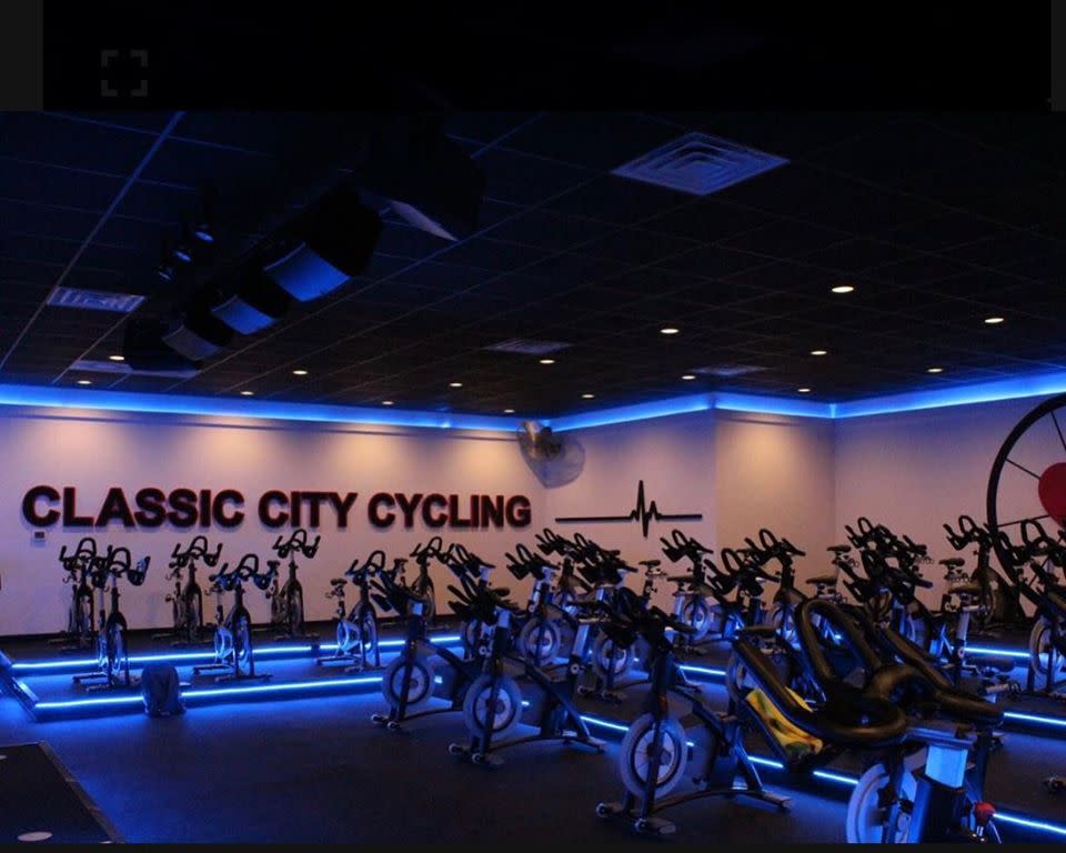 Boutique shop spin studio