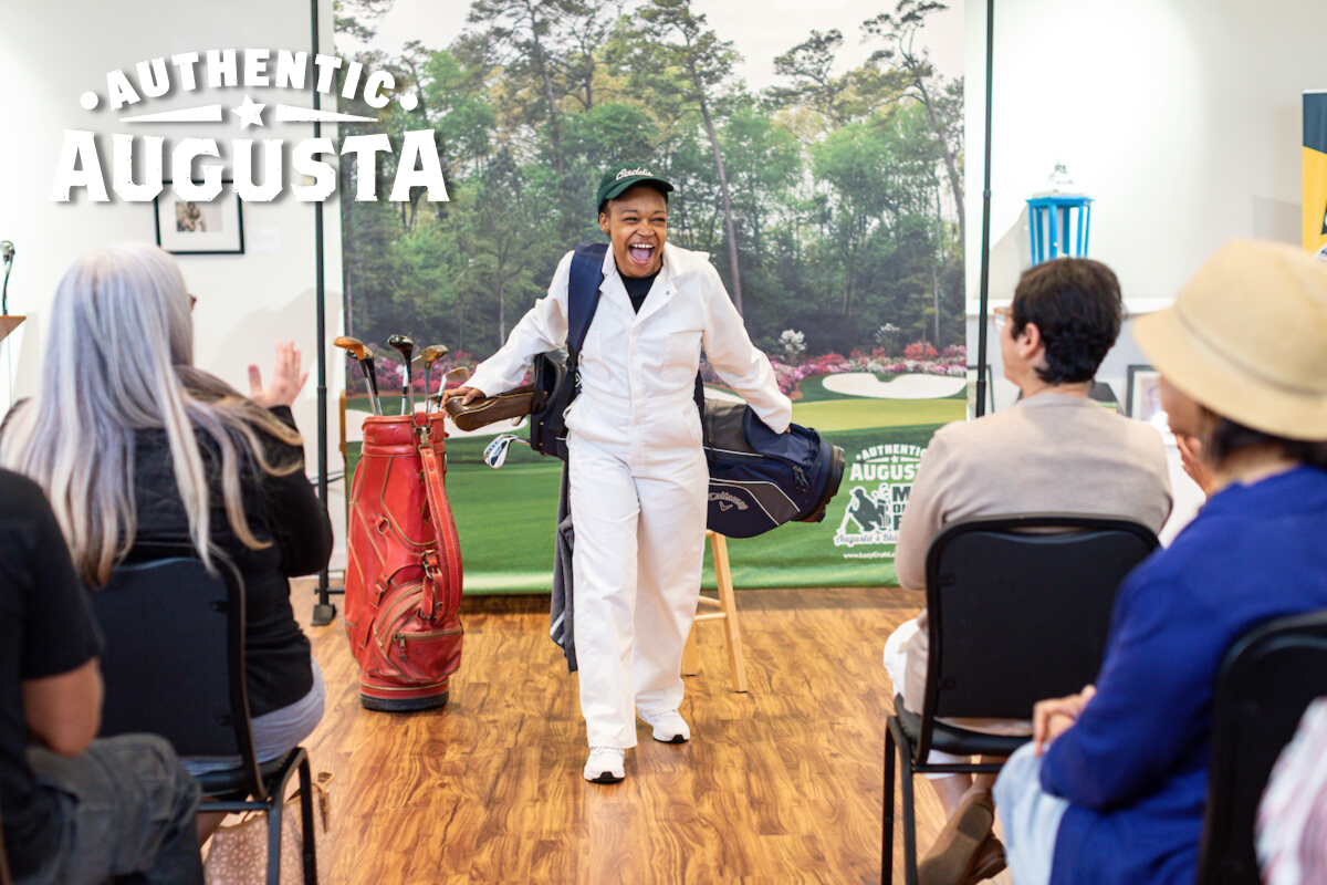 Augusta's Black Caddies Men on the Bag