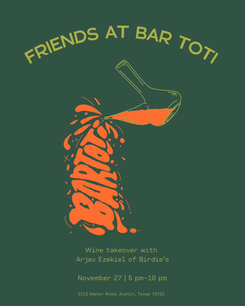 《Bar Toti》的朋友们注意啦：奥斯汀，德克萨斯州的酒单由Birdie's的Arjav Ezekiel接管