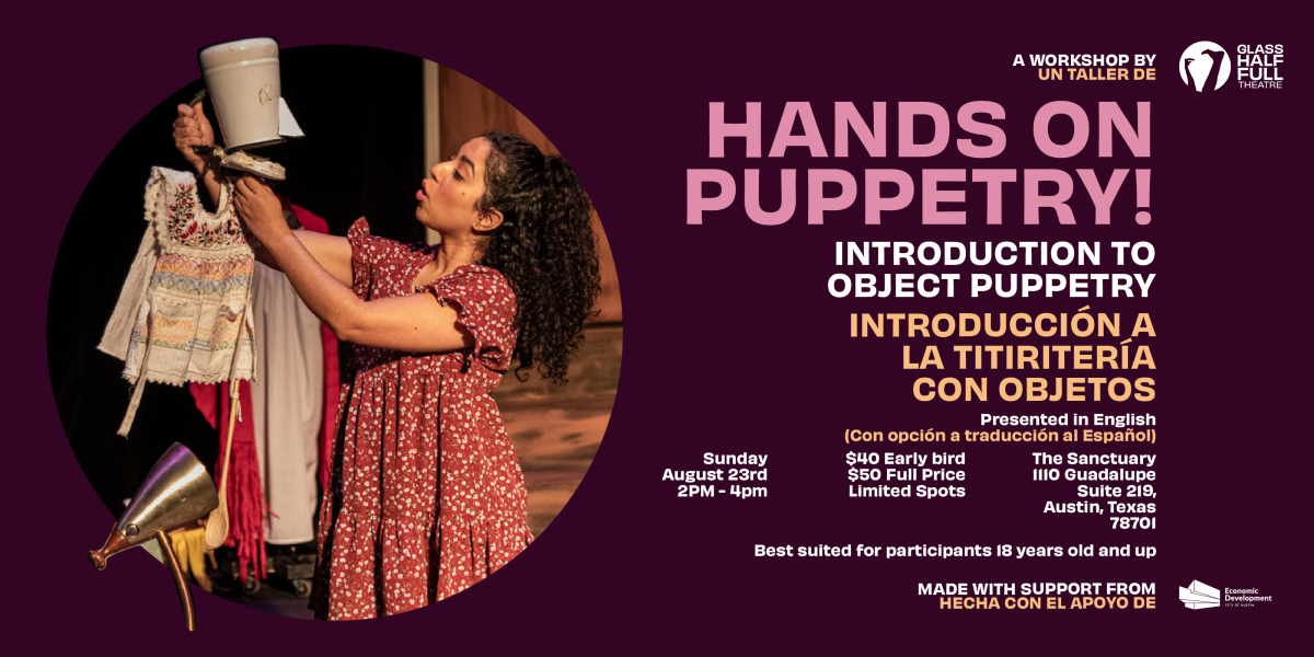 Hands On Puppetry! – Intro to Object Puppetry Workshop