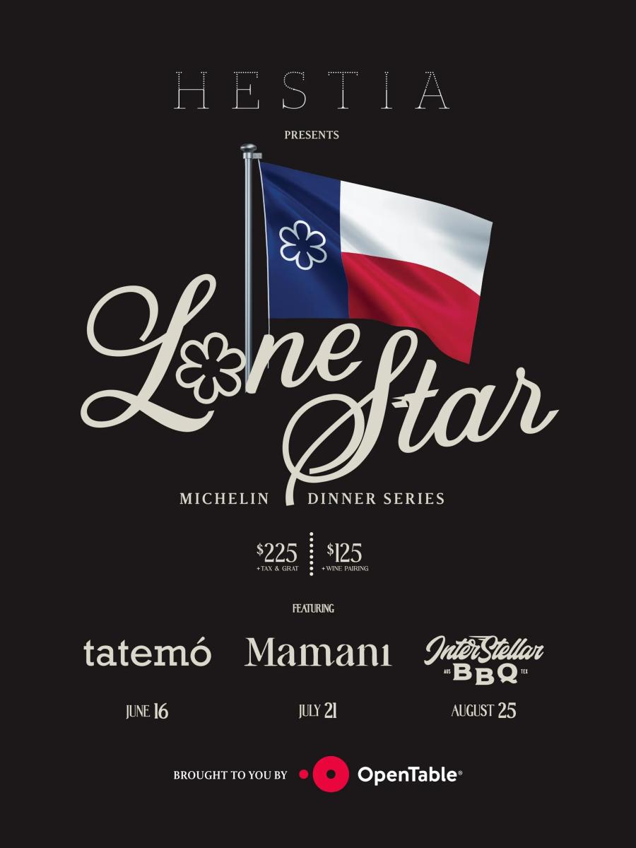 Lonestar Dinner Series: Hestia x Interstellar