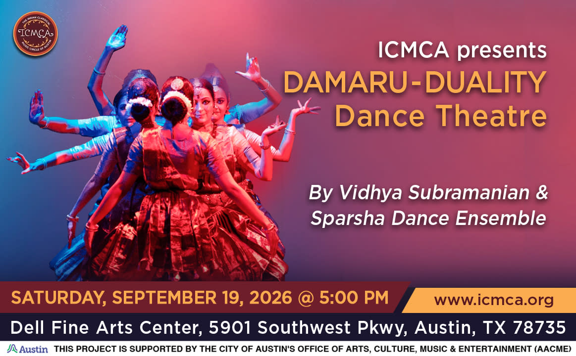 ICMCA presents DAMARU - DUALITY - A Dance production