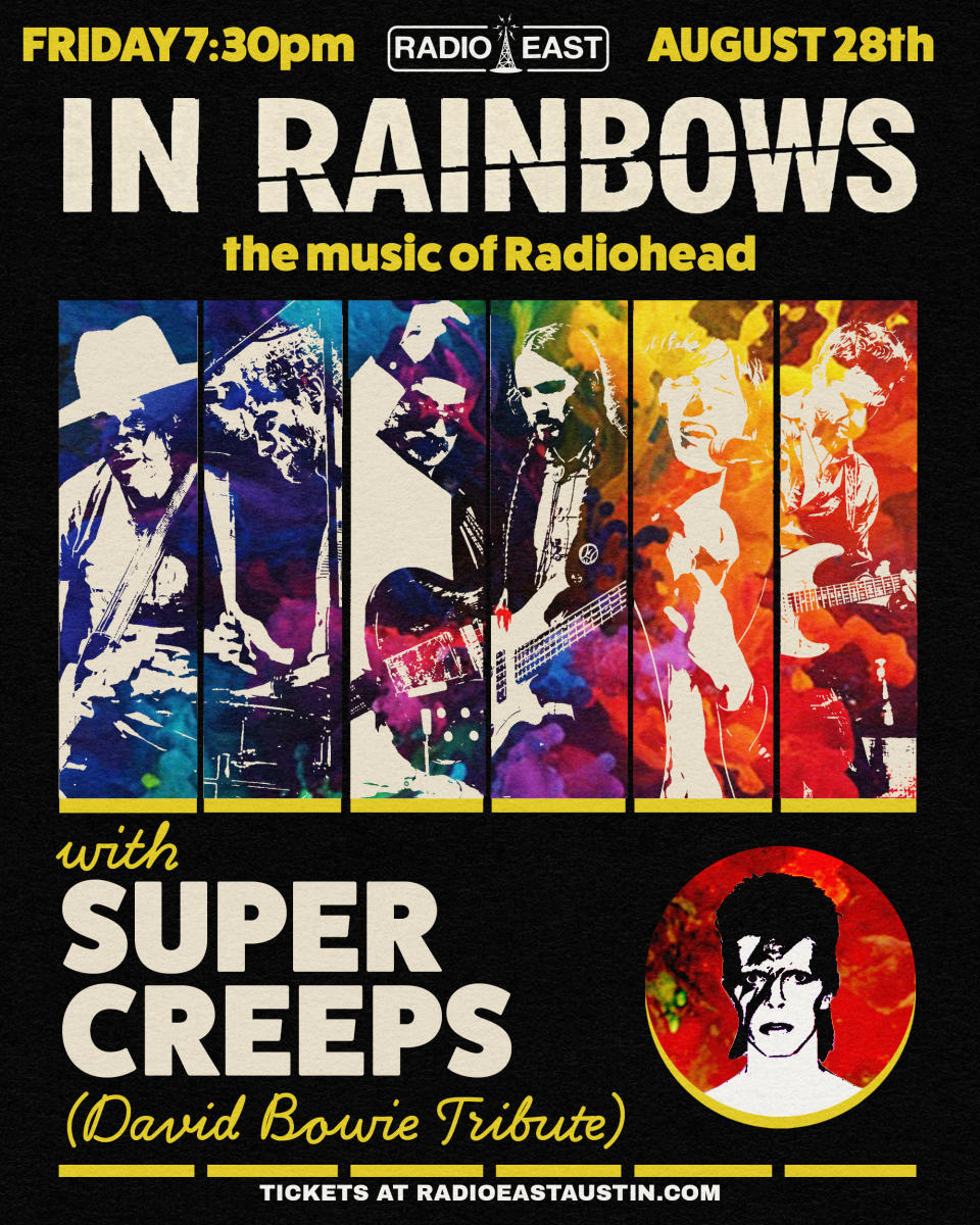 In rainbows / super creeps at Radio East