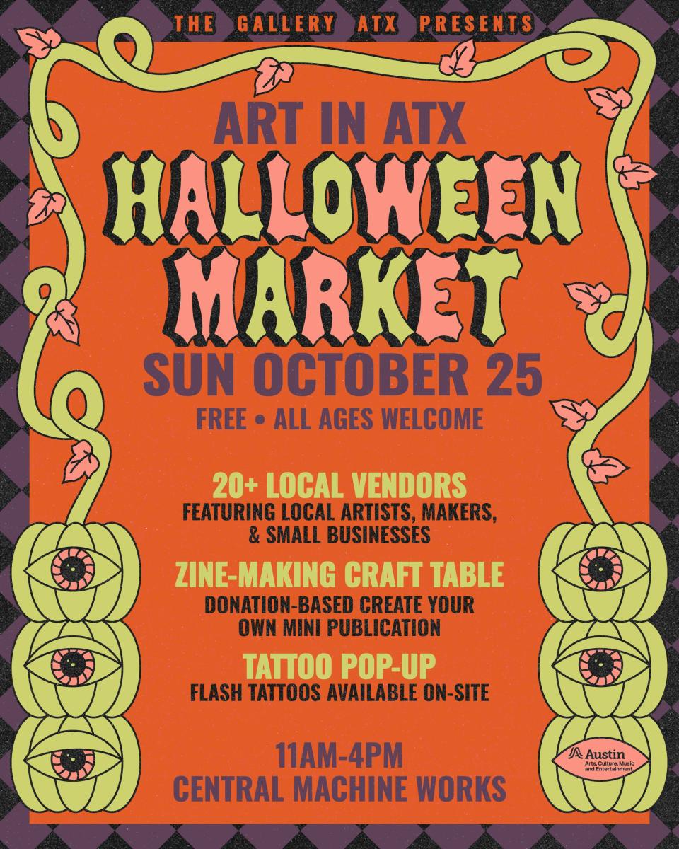 Art In ATX: Halloween Market