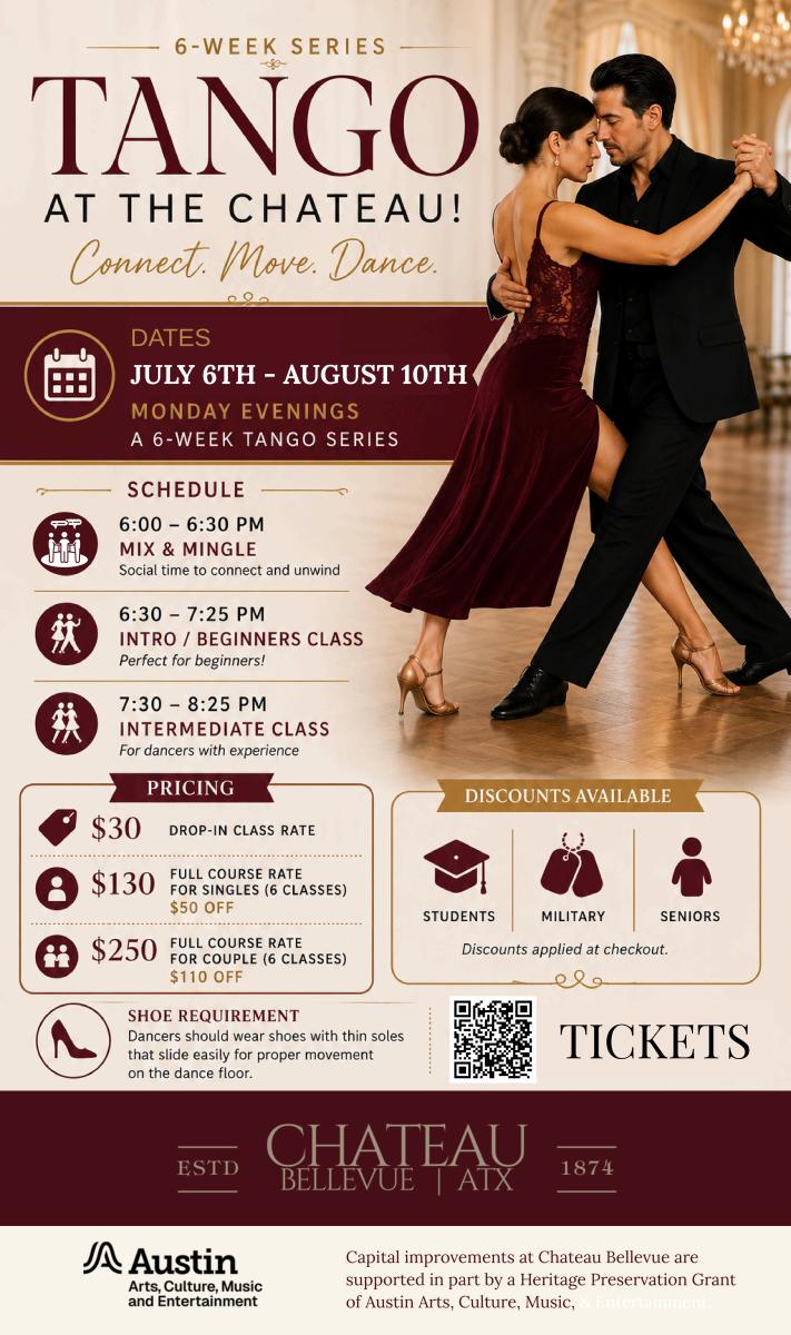 Tango at the Chateau - Connect. Move. Dance.