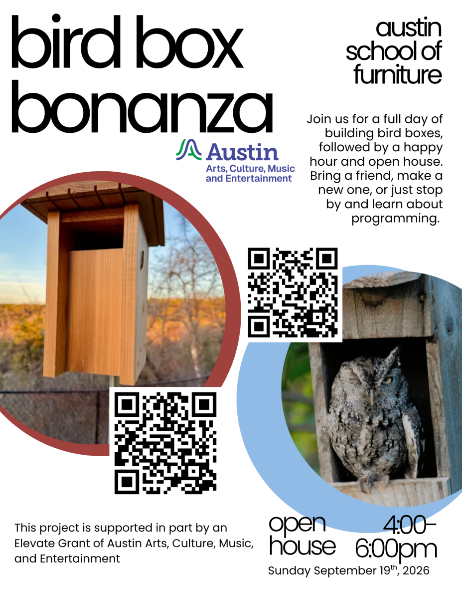 Woodworking Workshop and Exhibit: Blue Bird Box