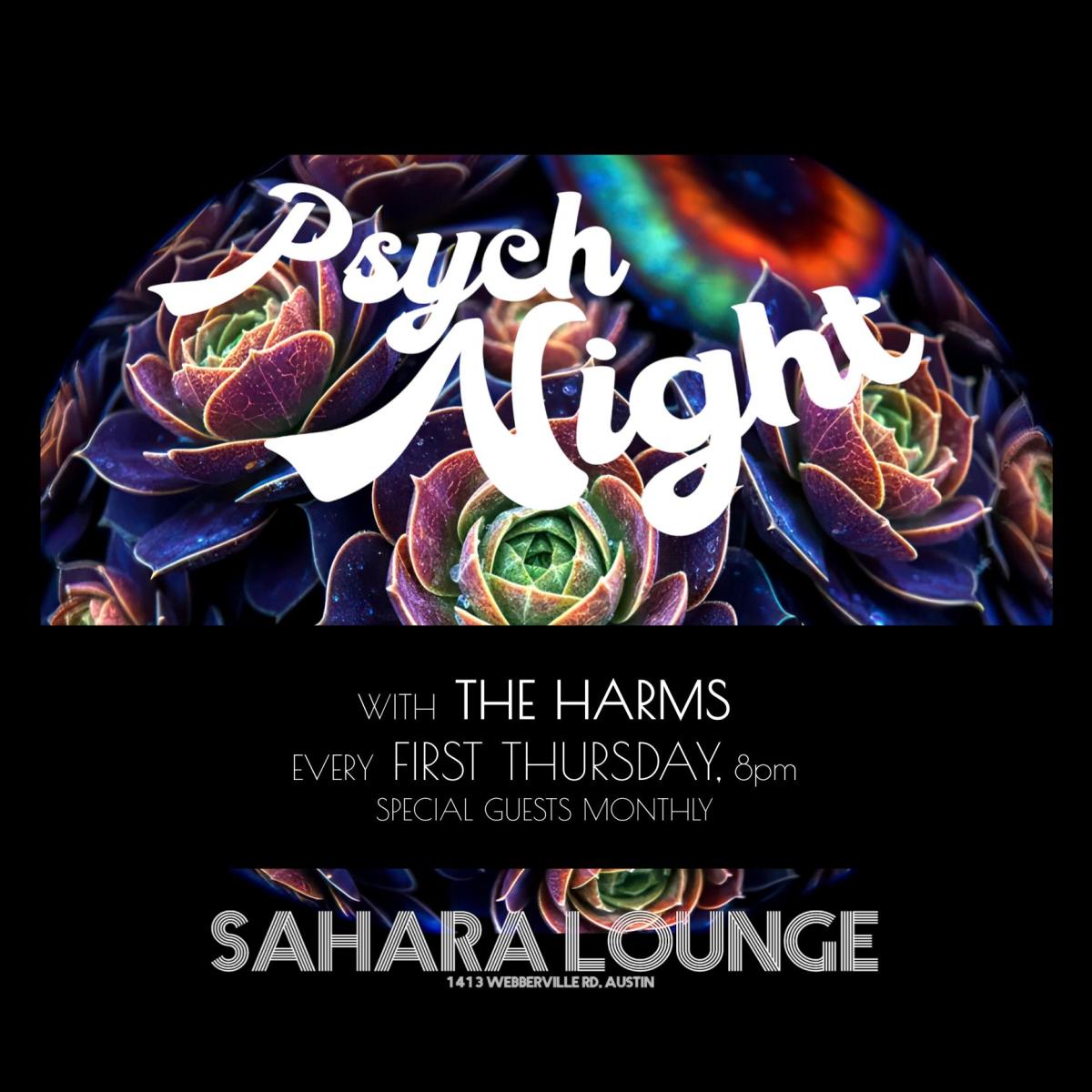 PSYCH NIGHT w/ The Harms