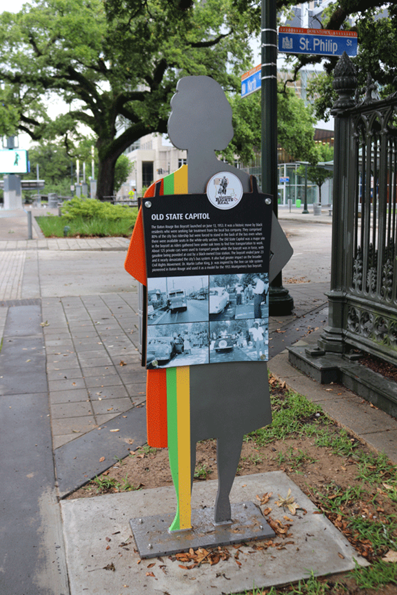 Baton Rouge Bus Boycott of 1953 Civil Rights Trail Marker