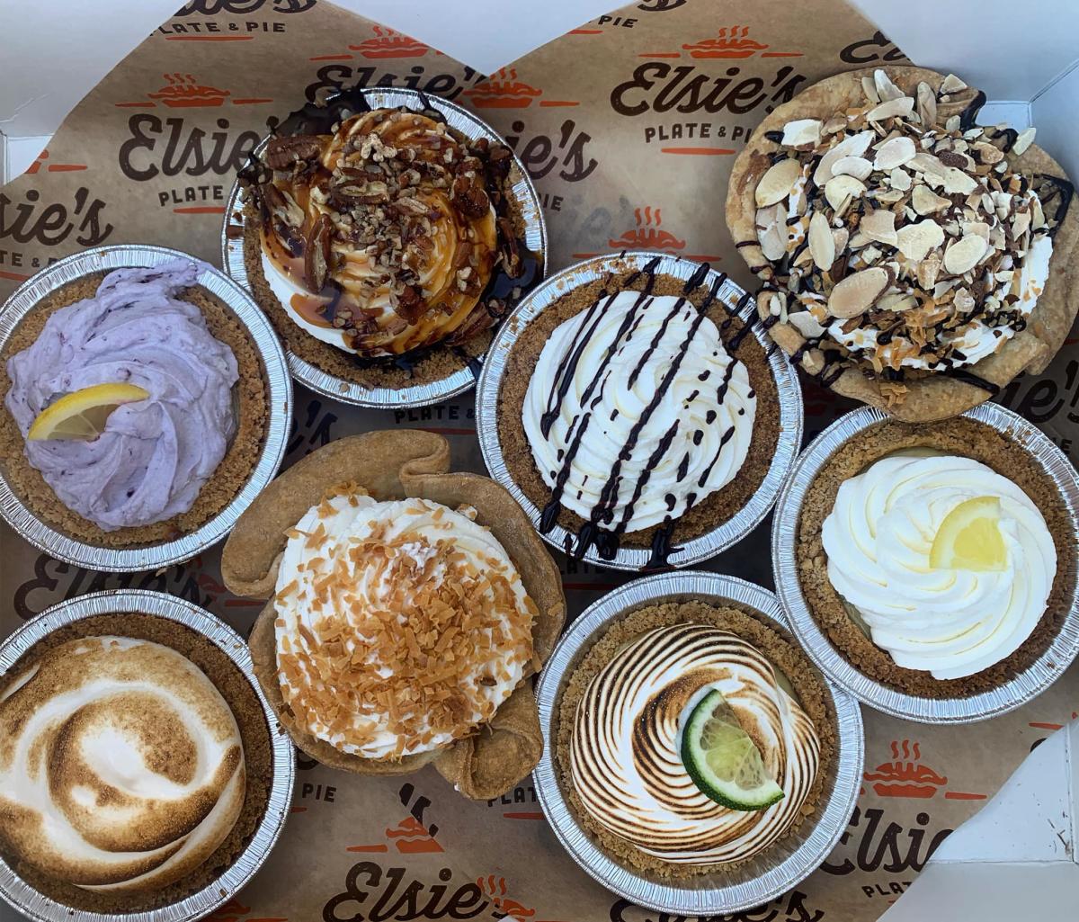 Elsie's Plate and Pie