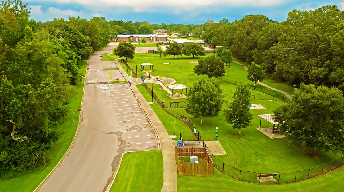 Raising Cane's Dog Park Forest Community Park
