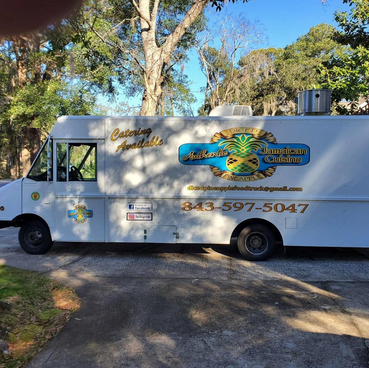 Diced Pineapple Authentic Jamaican Cuisine