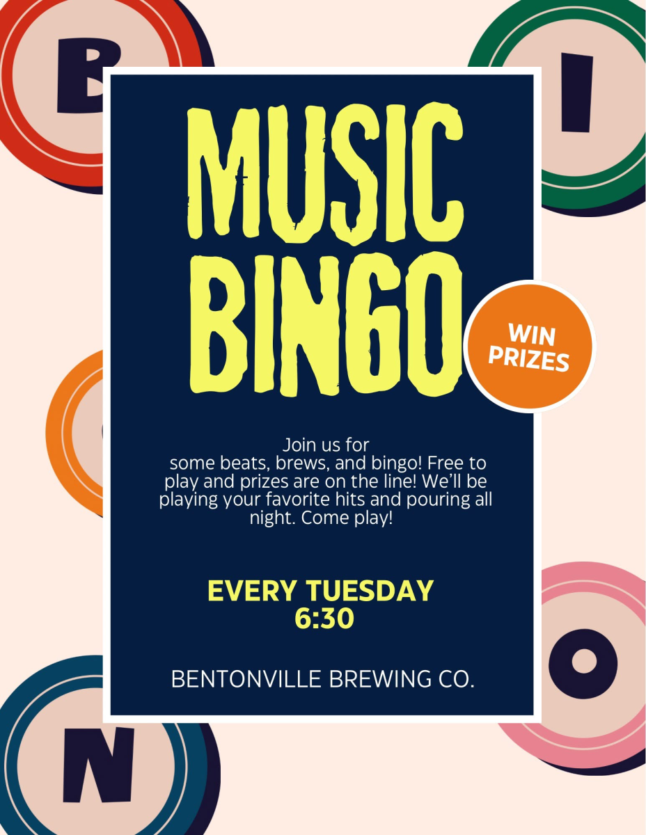 Bentonville Brewing Company Presents Music Bingo July 14 – Dec 29