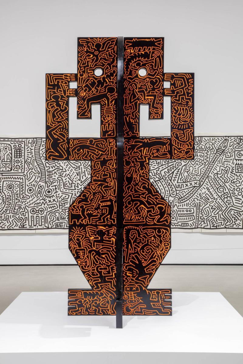 Keith Rendering Keith Haring in 3D