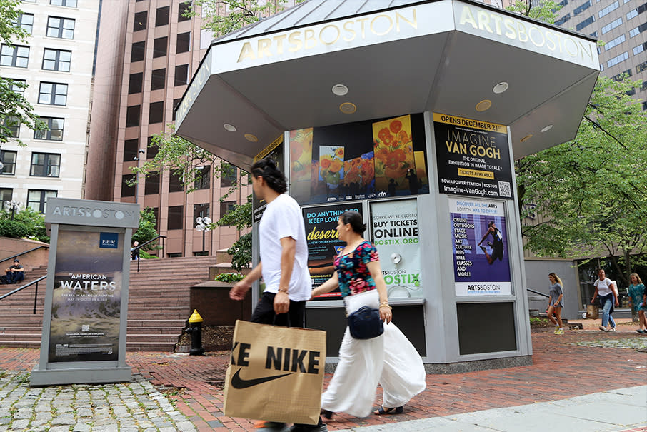 ArtsBoston BosTix Booth at Faneuil Hall Marketplace