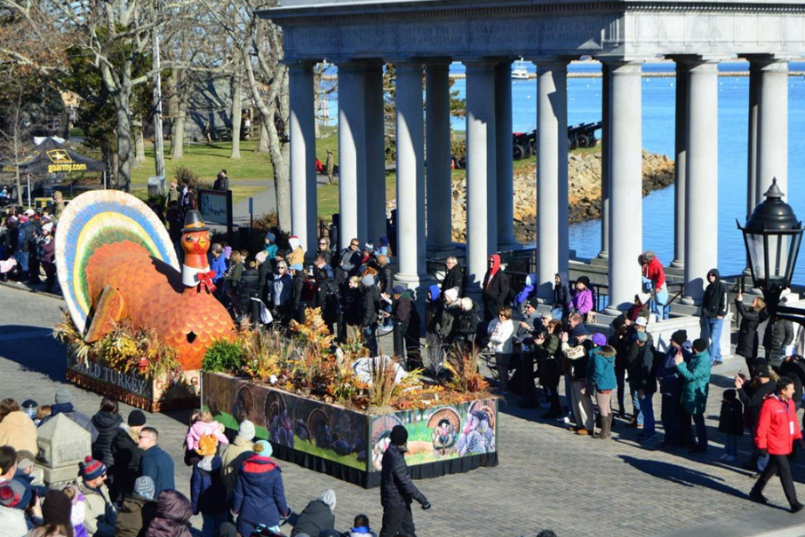 Thanksgiving Day Parade in Plymouth Plymouth MA,