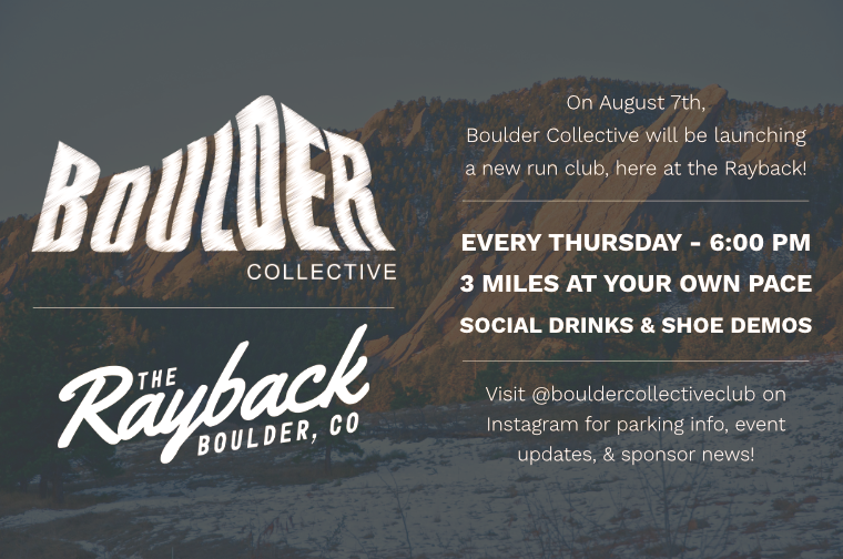 Boulder Collective and The Rayback Collective Run Club