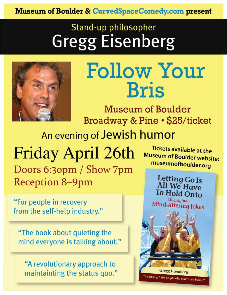 Gregg Eisenberg Comedy Reading