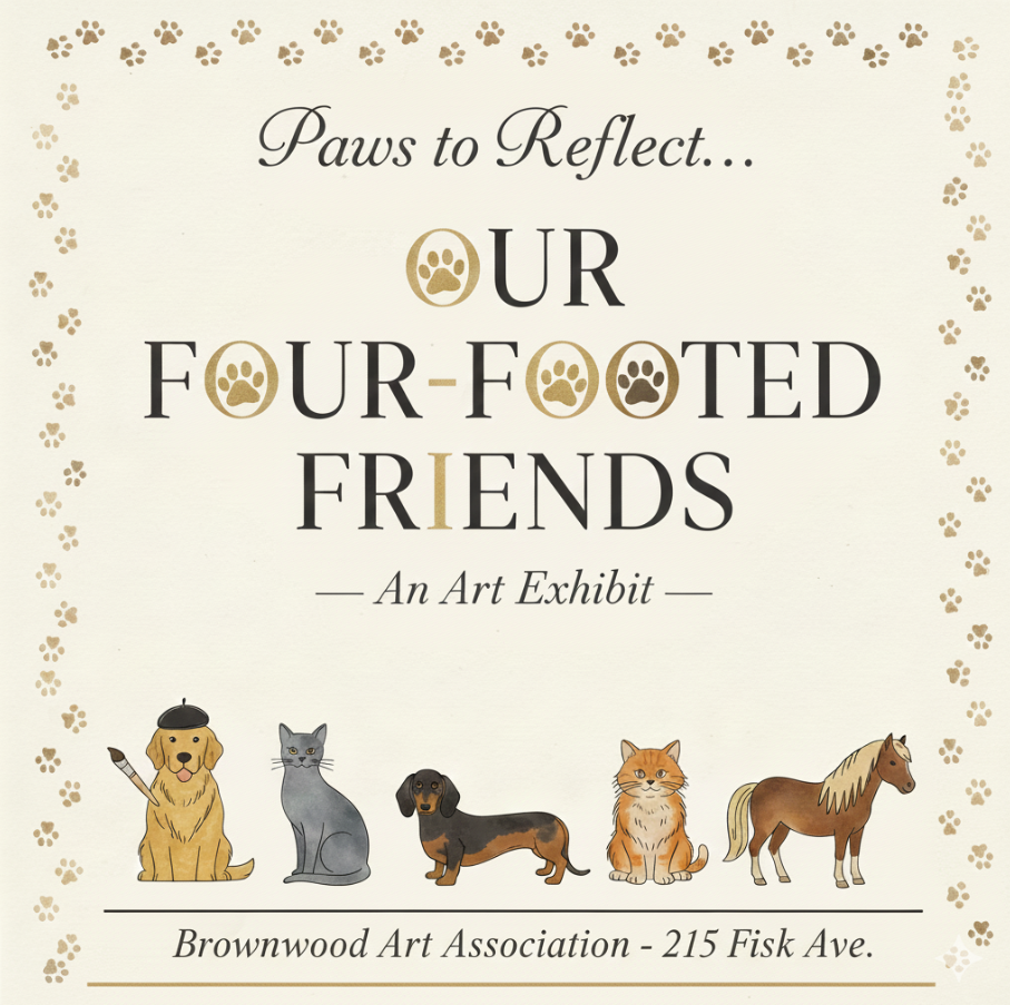 Our Four-Footed Friends-An Art Exhibit