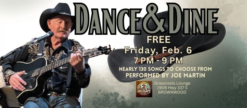 LIVE: Chow & Classic Country Night with Joe Martin