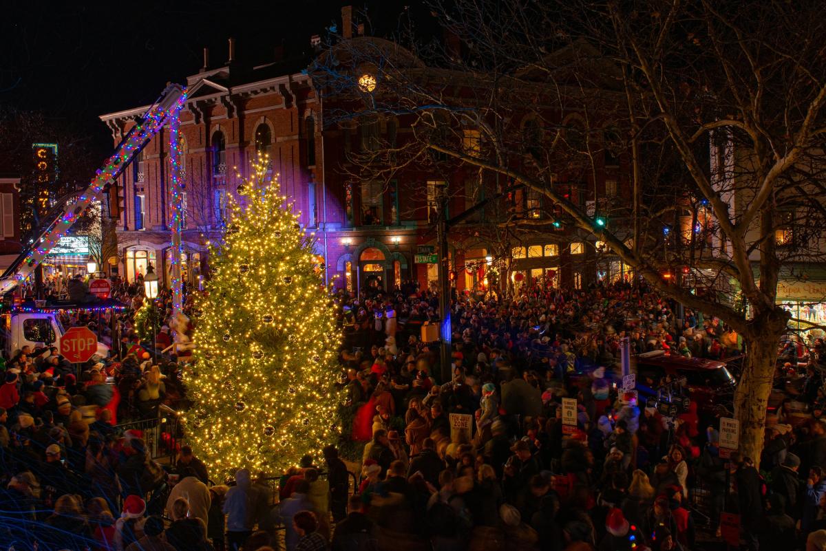 Doylestown Borough's 110th Annual Tree Lighting and Santa Parade