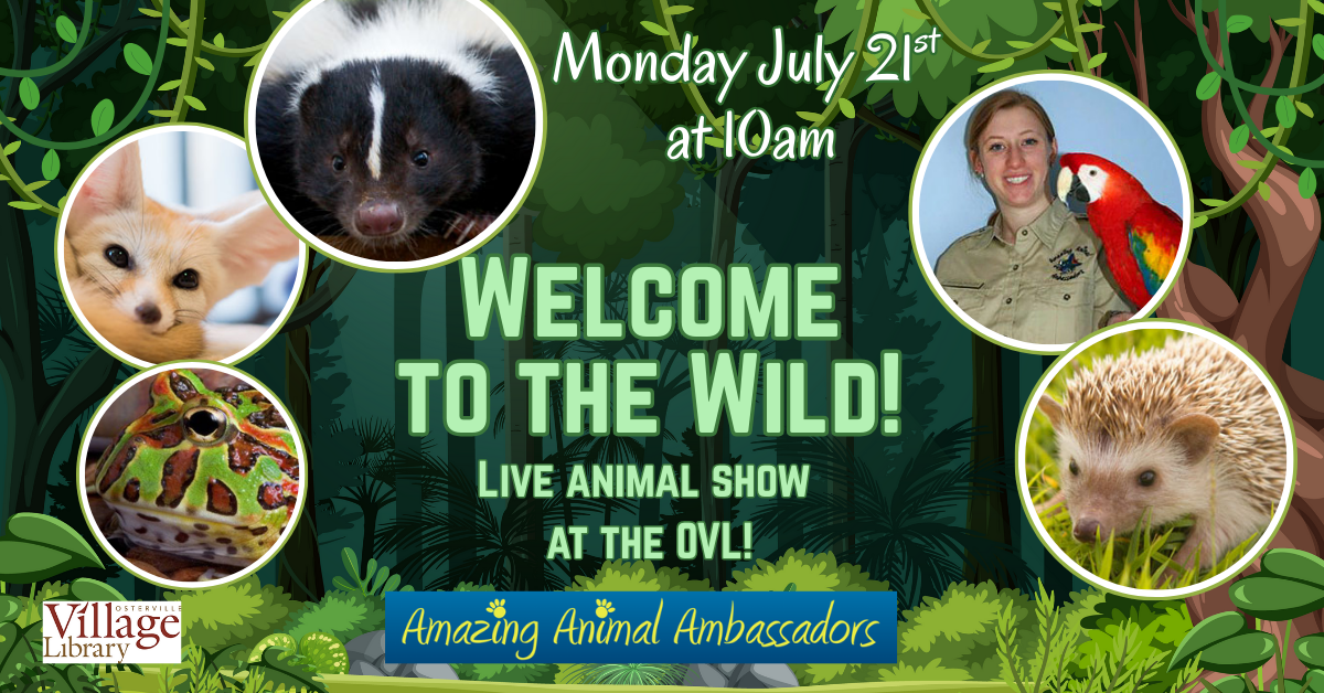 Welcome to the Wild! Amazing Animal Ambassadors