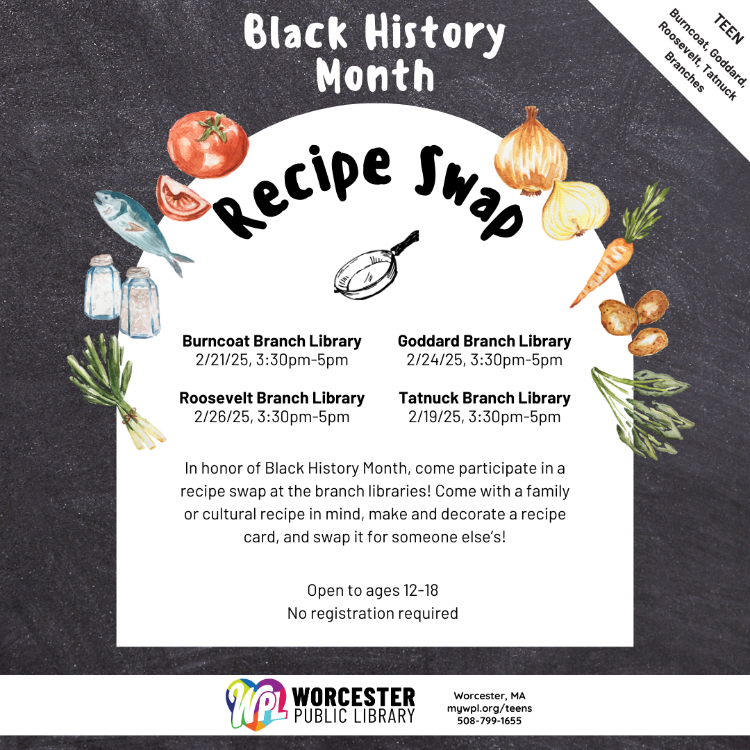 Black History Month Recipe Swap