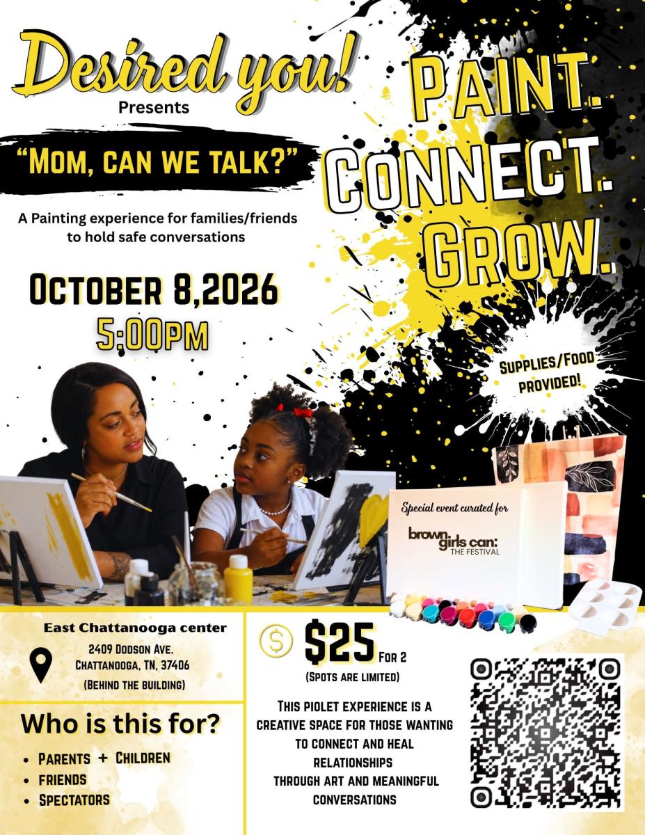 Mom, Can We Talk? A Painting Experience — Arts & culture in East Chattanooga Community Center