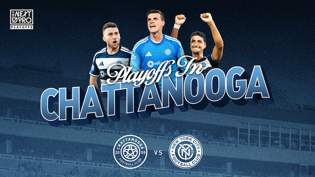 Chattanooga FC vs. NYCFC II, Playoffs First Round — Sports & recreation in Finley Stadium · Chattanooga, TN