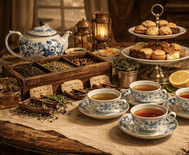 Working Class Colonial Tea Colonial Tea Tasting at The Mill