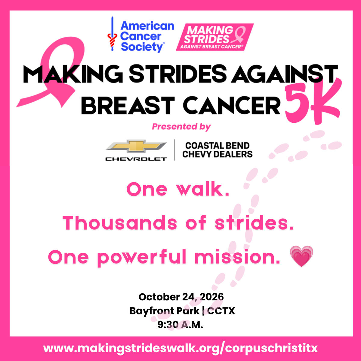 Making Strides Against Breast Cancer 5K Walk — event imagery