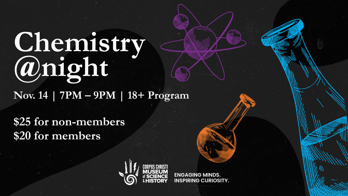 Chemistry @night — event imagery