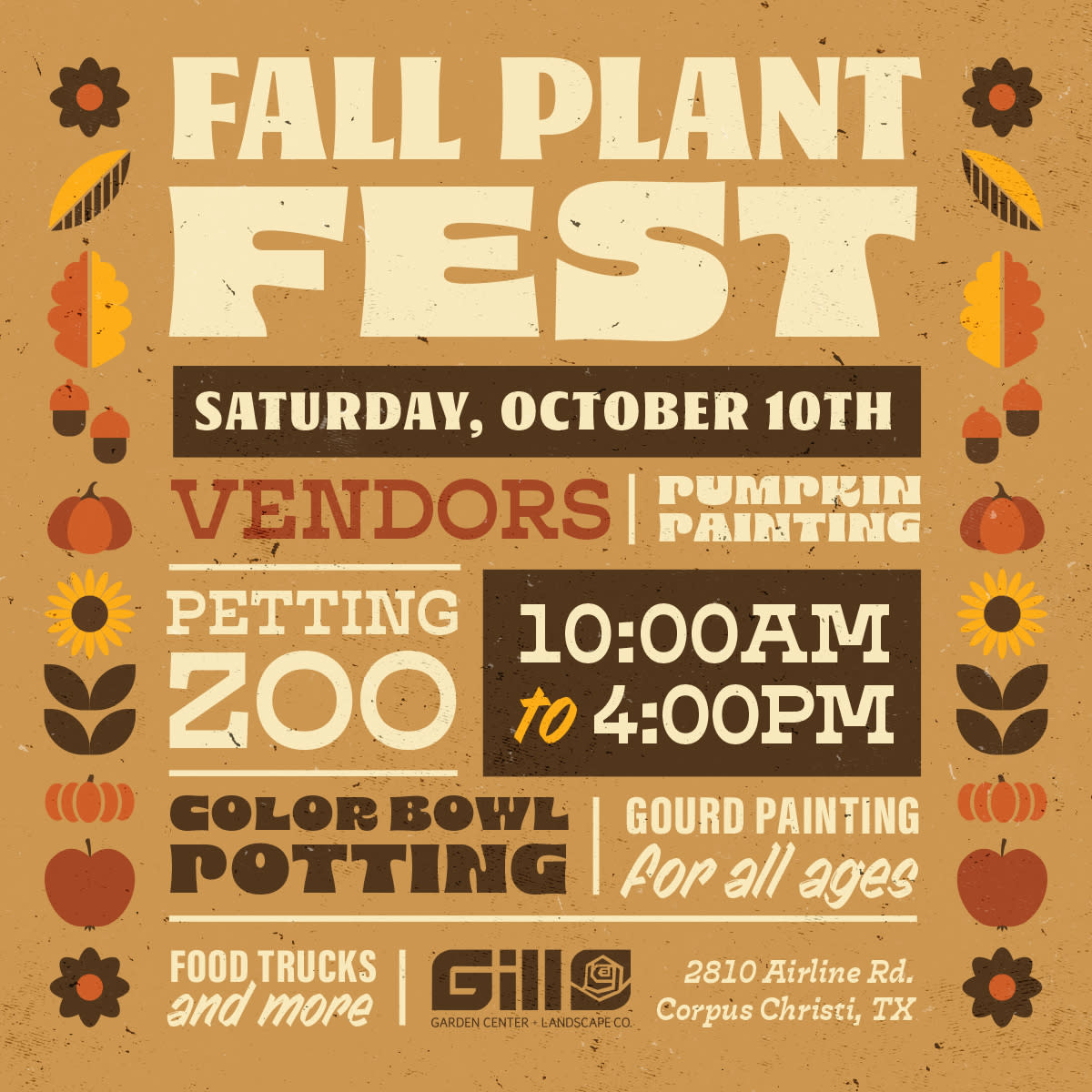 Fall Plant Fest at Gill Garden Center + Landscape Co. — event imagery