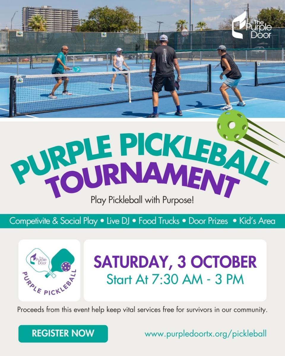 Purple Pickleball Tournament — event imagery
