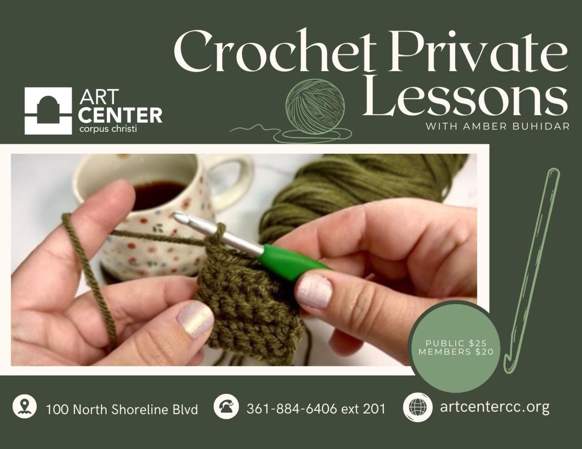 Private Crochet Lessons with Amber Buhidar — event imagery