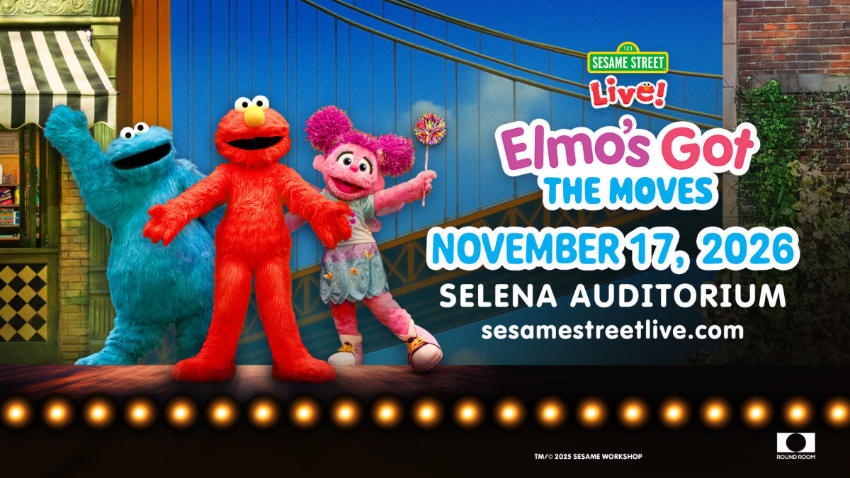 Sesame Street Live! Elmo’s Got The Moves — event imagery