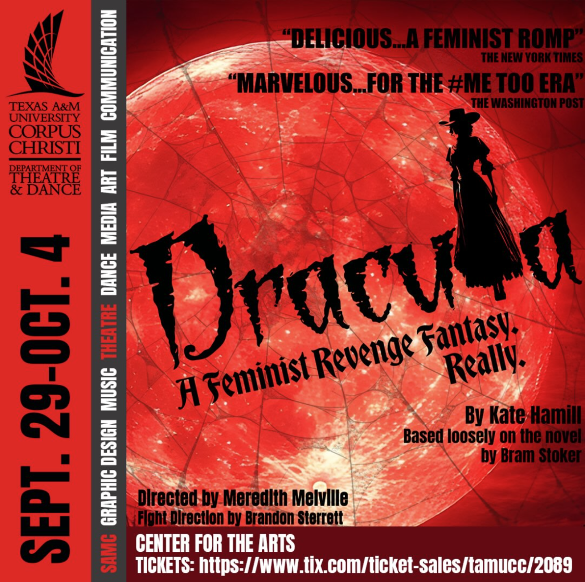 Dracula: A feminist revenge fantasy, really. | By Kate Hamill — event imagery