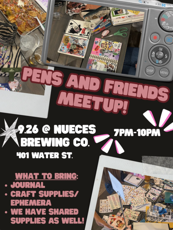Pens & Friends September Meetup — event imagery