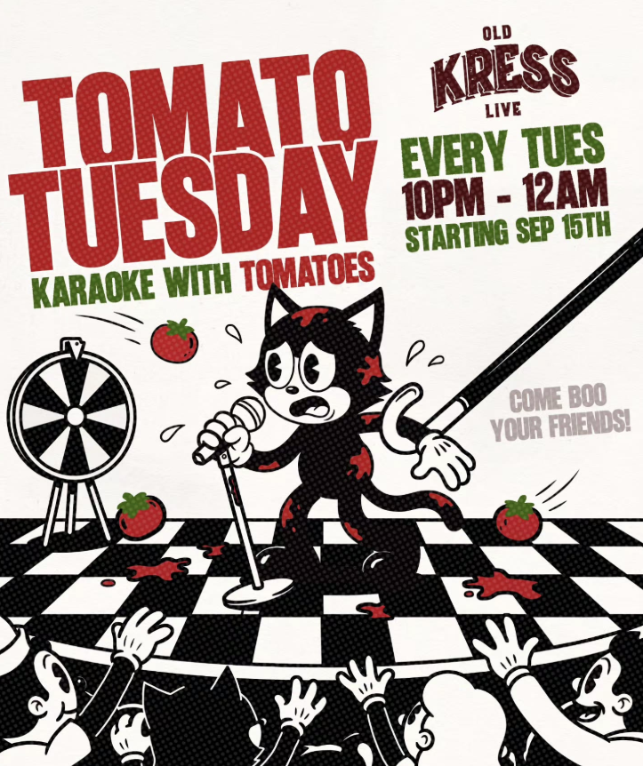 🍅 ROTTEN TOMATO TUESDAYS🍅 — event imagery